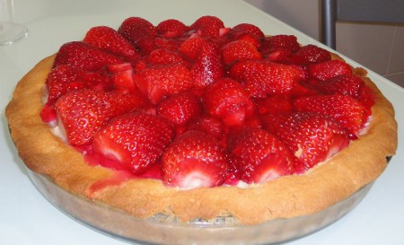 Tarta de fresas