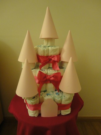 Castillo de pañales