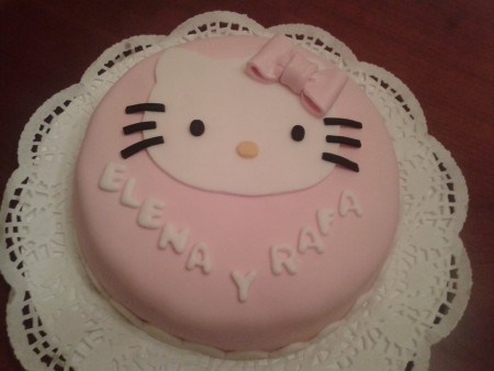 Tarta de Hello Kitty