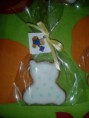 Galleta oso con topitos